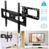Full Motion TV Wall Mount Swivel Tilt TV Wall Rack Support 37-70” TV Wall Mount Max VESA Up To 600x400mm Holds Up To 99LBS